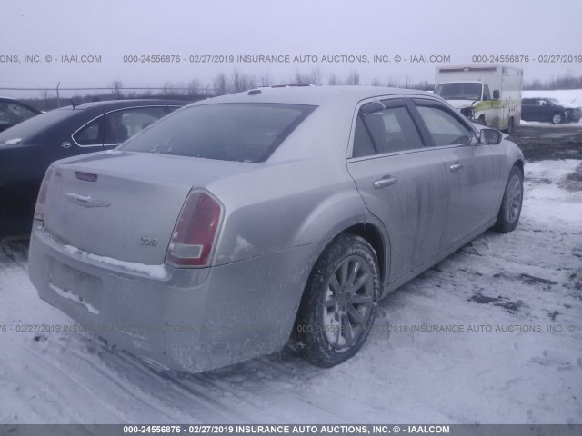 2C3CCACG9CH216257 - 2012 CHRYSLER 300 LIMITED SILVER photo 4