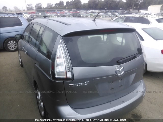 JM1CR2WL9A0388945 - 2010 MAZDA 5 SILVER photo 3