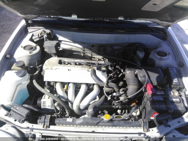 1NXBR12E7XZ203088 - 1999 TOYOTA COROLLA VE/CE/LE 银色 照片 10