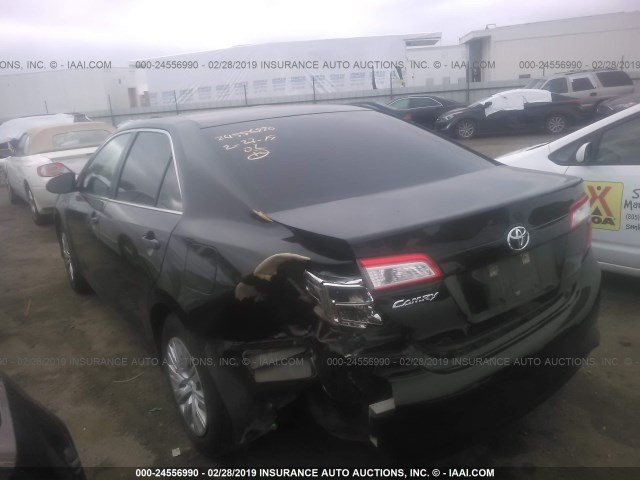 4T4BF1FK8CR213489 - 2012 TOYOTA CAMRY SE/LE/XLE 黑色 照片 3