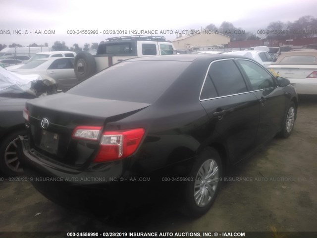 4T4BF1FK8CR213489 - 2012 TOYOTA CAMRY SE/LE/XLE 黑色 照片 4