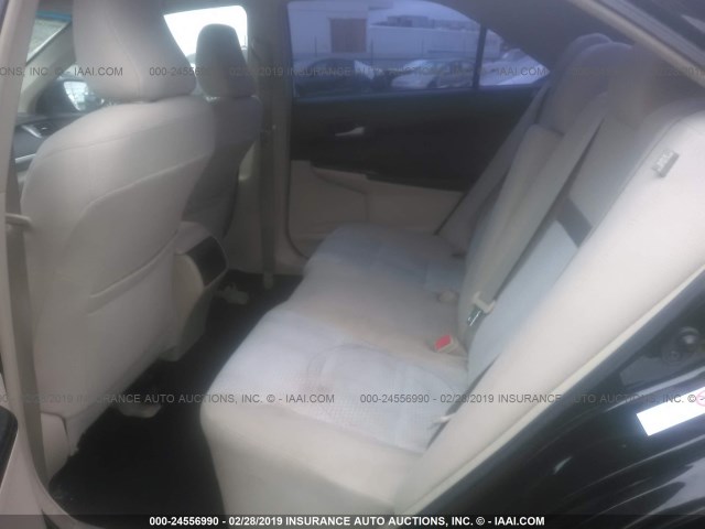 4T4BF1FK8CR213489 - 2012 TOYOTA CAMRY SE/LE/XLE 黑色 照片 8