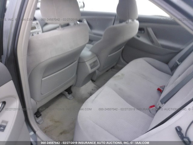 4T1BF3EKXAU108814 - 2010 TOYOTA CAMRY SE/LE/XLE GRAY photo 8