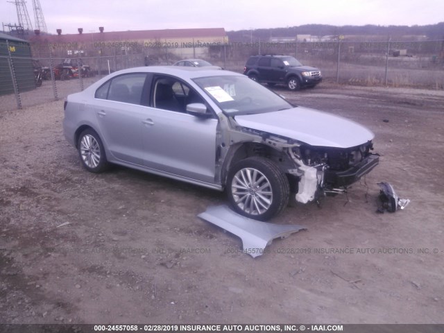 3VWL07AJ6GM216940 - 2016 VOLKSWAGEN JETTA SEL/SEL PREMIUM SILVER photo 1