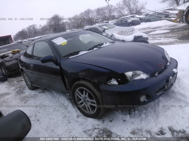 1G1JH12F927410836 - 2002 CHEVROLET CAVALIER LS SPORT BLUE photo 1