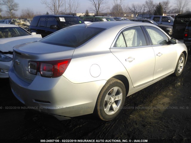 1G11C5SA3GF122771 - 2016 CHEVROLET MALIBU LIMITED LT SILVER photo 4