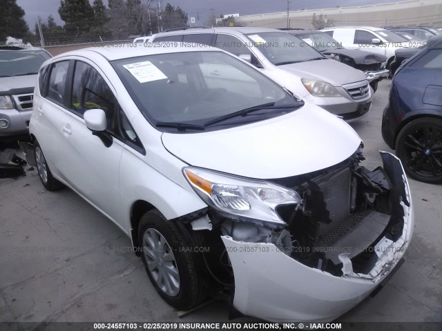 3N1CE2CP0FL388333 - 2015 NISSAN VERSA NOTE S/S PLUS/SV/SL/SR WHITE photo 1