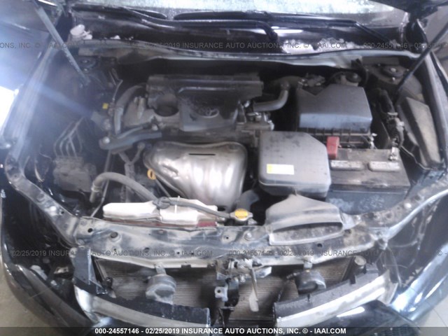 4T1BF1FK3FU987244 - 2015 TOYOTA CAMRY LE/XLE/SE/XSE შავი ფოტო 10