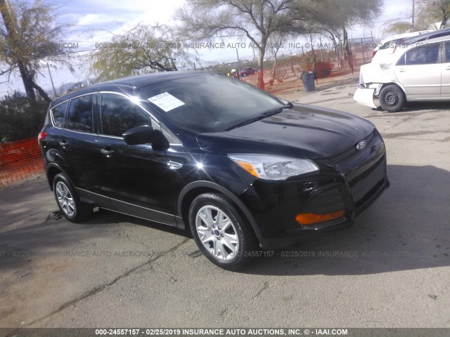 1FMCU0F78GUC44158 - 2016 FORD ESCAPE S BLACK photo 1