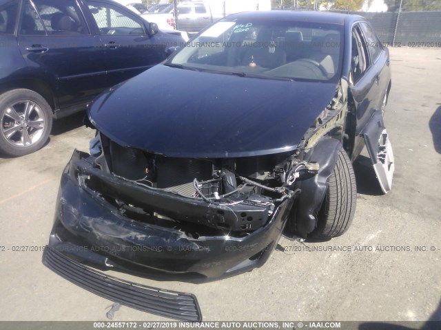 4T1BF1FK4EU405148 - 2014 TOYOTA CAMRY L/SE/LE/XLE 黑色 照片 6