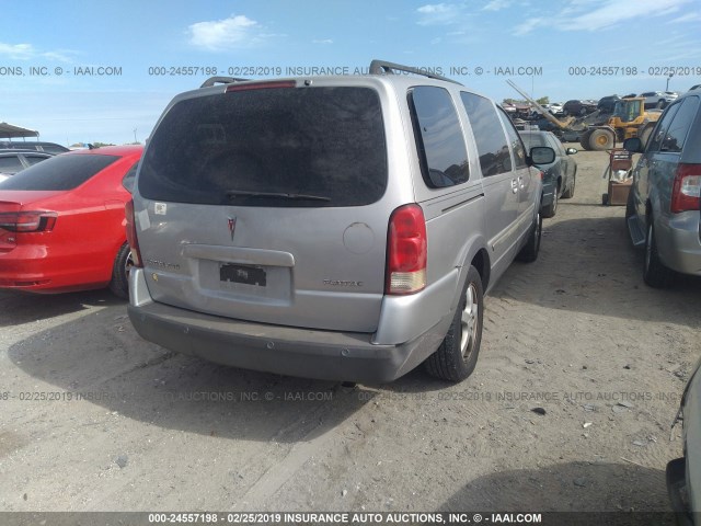 1GMDV33L55D253885 - 2005 PONTIAC MONTANA SV6 SILVER photo 4