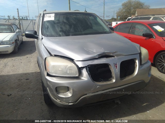 1GMDV33L55D253885 - 2005 PONTIAC MONTANA SV6 SILVER photo 6