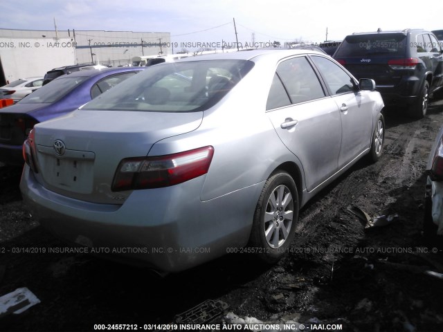 4T1BE46K67U584297 - 2007 TOYOTA CAMRY NEW GENERAT CE/LE/XLE/SE SILVER photo 4