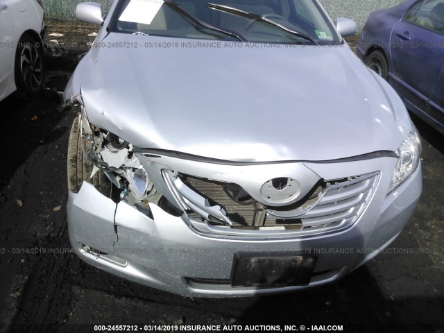 4T1BE46K67U584297 - 2007 TOYOTA CAMRY NEW GENERAT CE/LE/XLE/SE SILVER photo 6