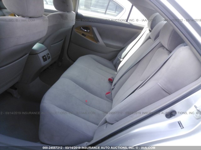4T1BE46K67U584297 - 2007 TOYOTA CAMRY NEW GENERAT CE/LE/XLE/SE SILVER photo 8
