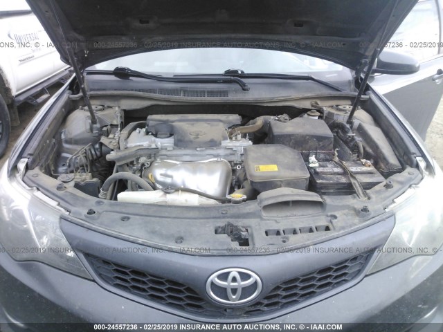 4T1BF1FK8EU733477 - 2014 TOYOTA CAMRY L/SE/LE/XLE 灰色 照片 10