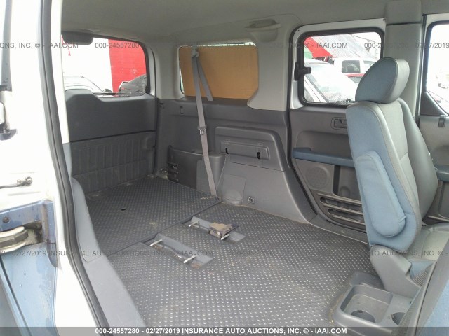 5J6YH18616L016784 - 2006 HONDA ELEMENT EX SILVER photo 8