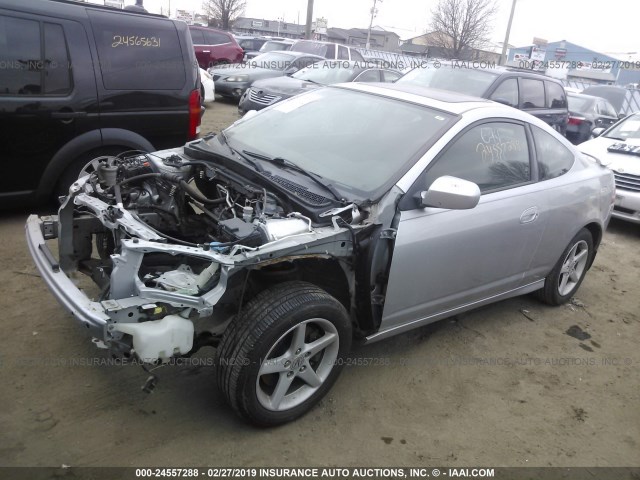 JH4DC53084S011130 - 2004 ACURA RSX TYPE-S SILVER photo 2