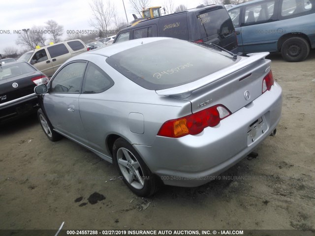 JH4DC53084S011130 - 2004 ACURA RSX TYPE-S SILVER photo 3