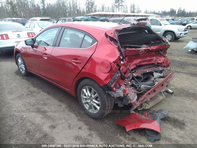 JM1BM1L79E1174257 - 2014 MAZDA 3 TOURING RED photo 3