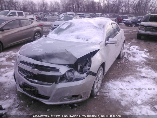 1G11C5SA8DF262665 - 2013 CHEVROLET MALIBU 1LT 银色 照片 2