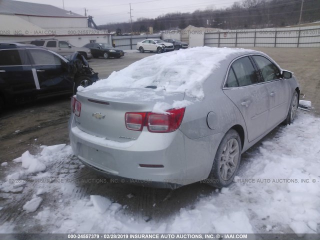 1G11C5SA8DF262665 - 2013 CHEVROLET MALIBU 1LT 银色 照片 4
