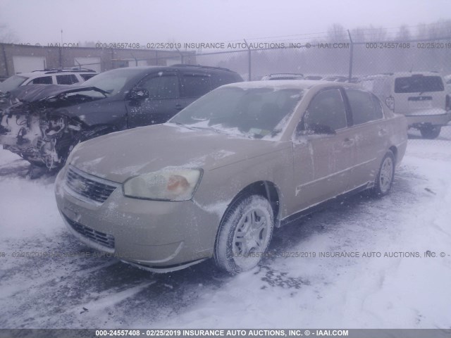 1G1ZS57F17F149798 - 2007 CHEVROLET MALIBU LS TAN photo 2