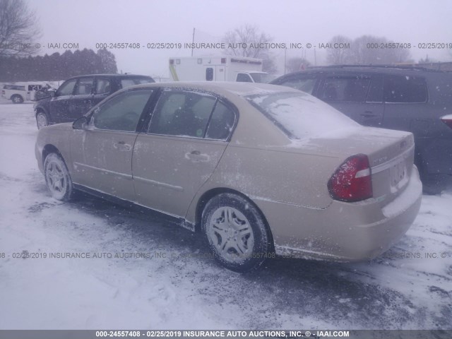 1G1ZS57F17F149798 - 2007 CHEVROLET MALIBU LS TAN photo 3
