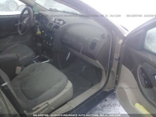 1G1ZS57F17F149798 - 2007 CHEVROLET MALIBU LS TAN photo 5