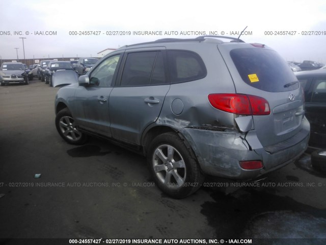 5NMSH13E57H038509 - 2007 HYUNDAI SANTA FE SE/LIMITED GRAY photo 3