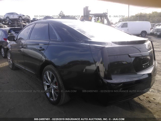 2G61N5S36D9120409 - 2013 CADILLAC XTS BLACK photo 3