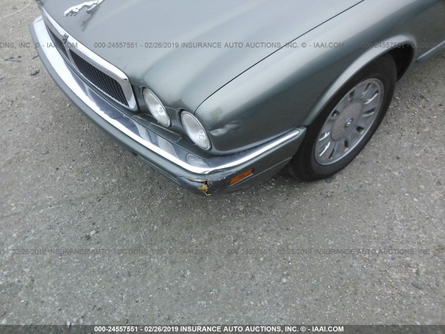 SAJHX6247VC789689 - 1997 JAGUAR XJ6 L GREEN photo 6