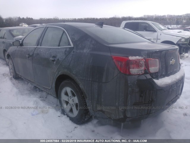 1G11B5SA7GU109035 - 2016 CHEVROLET MALIBU LIMITED LS GRAY photo 3