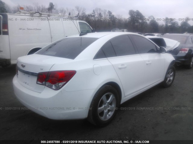 1G1PE5SB9G7226849 - 2016 CHEVROLET CRUZE LIMITED LT WHITE photo 4