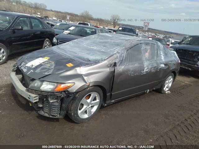 2HGFG12968H537357 - 2008 HONDA CIVIC EXL შამპანური ფოტო 2