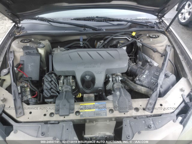 2G2WP552071126522 - 2007 PONTIAC GRAND PRIX 金色 照片 10