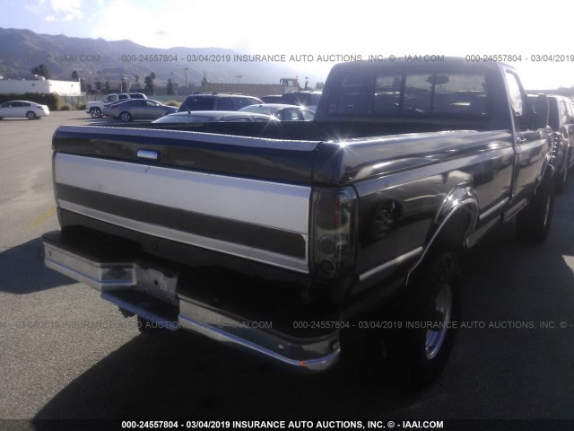 2FTHF36M8PCA36549 - 1993 FORD F350 BLACK photo 4