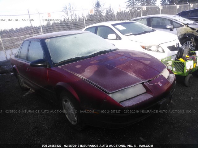 1G8ZH5597RZ200297 - 1994 SATURN SL1 MAROON photo 1