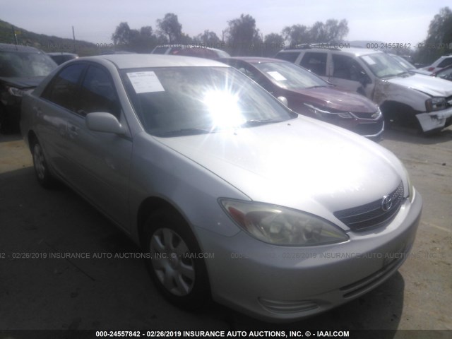 4T1BE32K13U726548 - 2003 TOYOTA CAMRY LE/XLE/SE GRAY photo 1