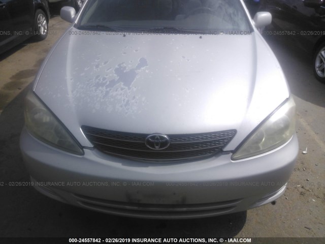 4T1BE32K13U726548 - 2003 TOYOTA CAMRY LE/XLE/SE GRAY photo 6