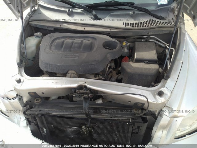 3GNDA13D57S549741 - 2007 CHEVROLET HHR LS Gümüş fotoğraf 10