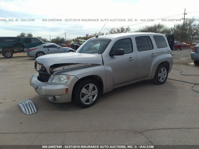 3GNDA13D57S549741 - 2007 CHEVROLET HHR LS Gümüş fotoğraf 2