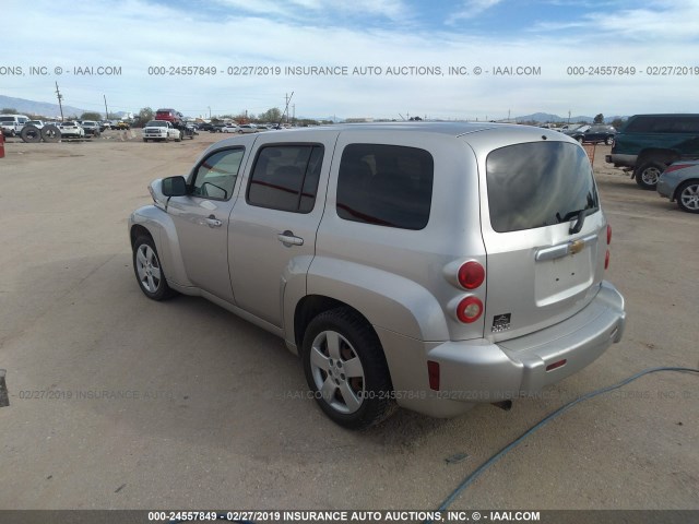 3GNDA13D57S549741 - 2007 CHEVROLET HHR LS Gümüş fotoğraf 3