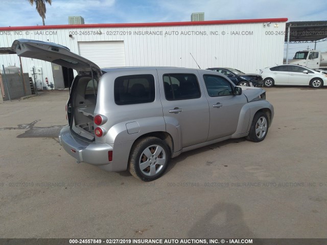 3GNDA13D57S549741 - 2007 CHEVROLET HHR LS Gümüş fotoğraf 4