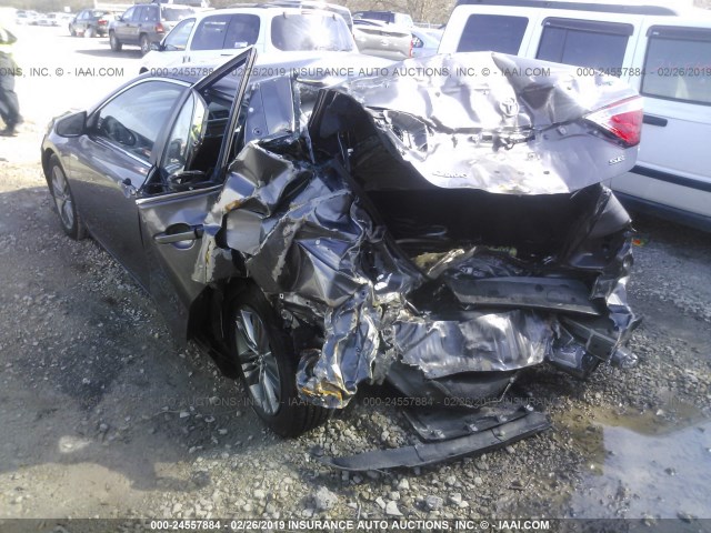 4T1BF1FK9FU481708 - 2015 TOYOTA CAMRY LE/XLE/SE/XSE GRAY photo 6