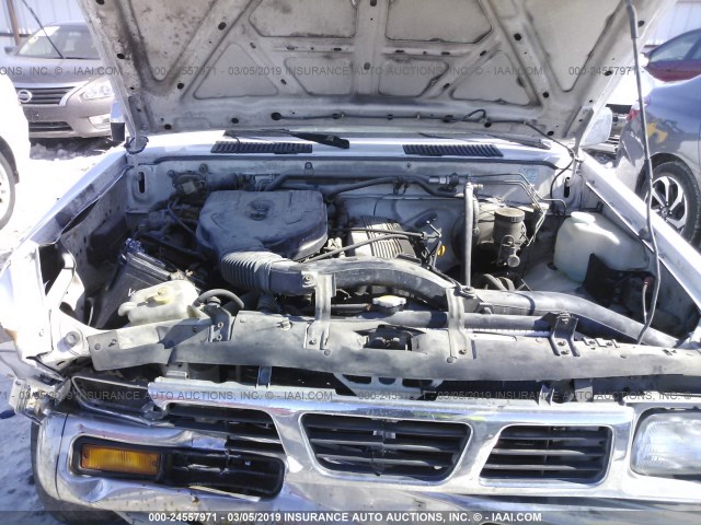 1N6SD11S1SC436406 - 1995 NISSAN TRUCK E/XE WHITE photo 10