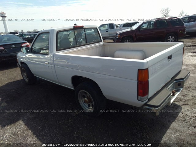 1N6SD11S1SC436406 - 1995 NISSAN TRUCK E/XE WHITE photo 3