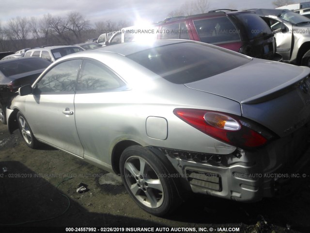 4T1CA38P35U049377 - 2005 TOYOTA CAMRY SOLARA SE/SLE SILVER photo 3