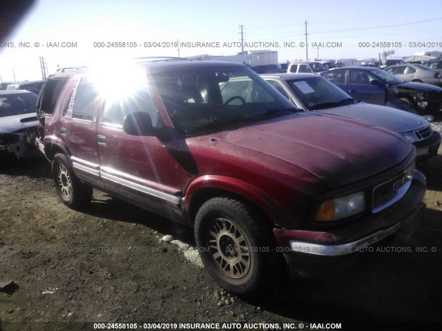 1GKDT13WXT2523277 - 1996 GMC JIMMY RED photo 1