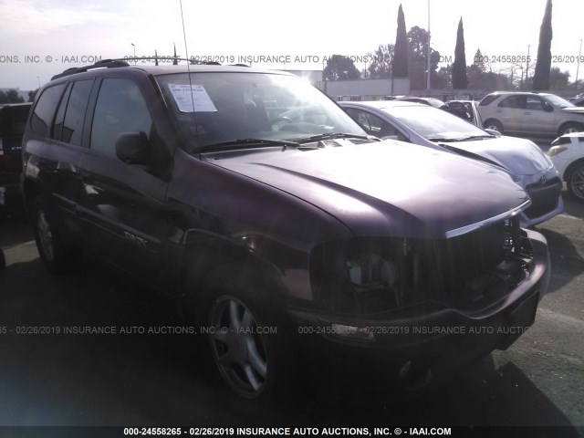 1GKDS13S642359298 - 2004 GMC ENVOY BURGUNDY photo 1